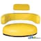 A & I Products Seat Cushion Kit; 3 Piece, Yellow Vinyl 24.5" x25" x5.5" A-TY26545 - alternate 2